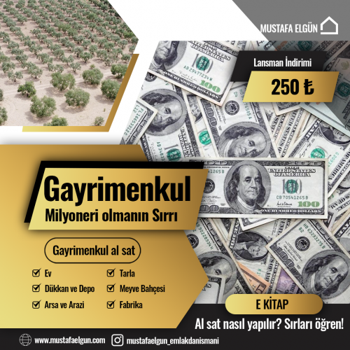 Gayrimenkul Milyoneri Olmanın Sırrı – Gayrimenkul Al Sat – Atölye Çalışması