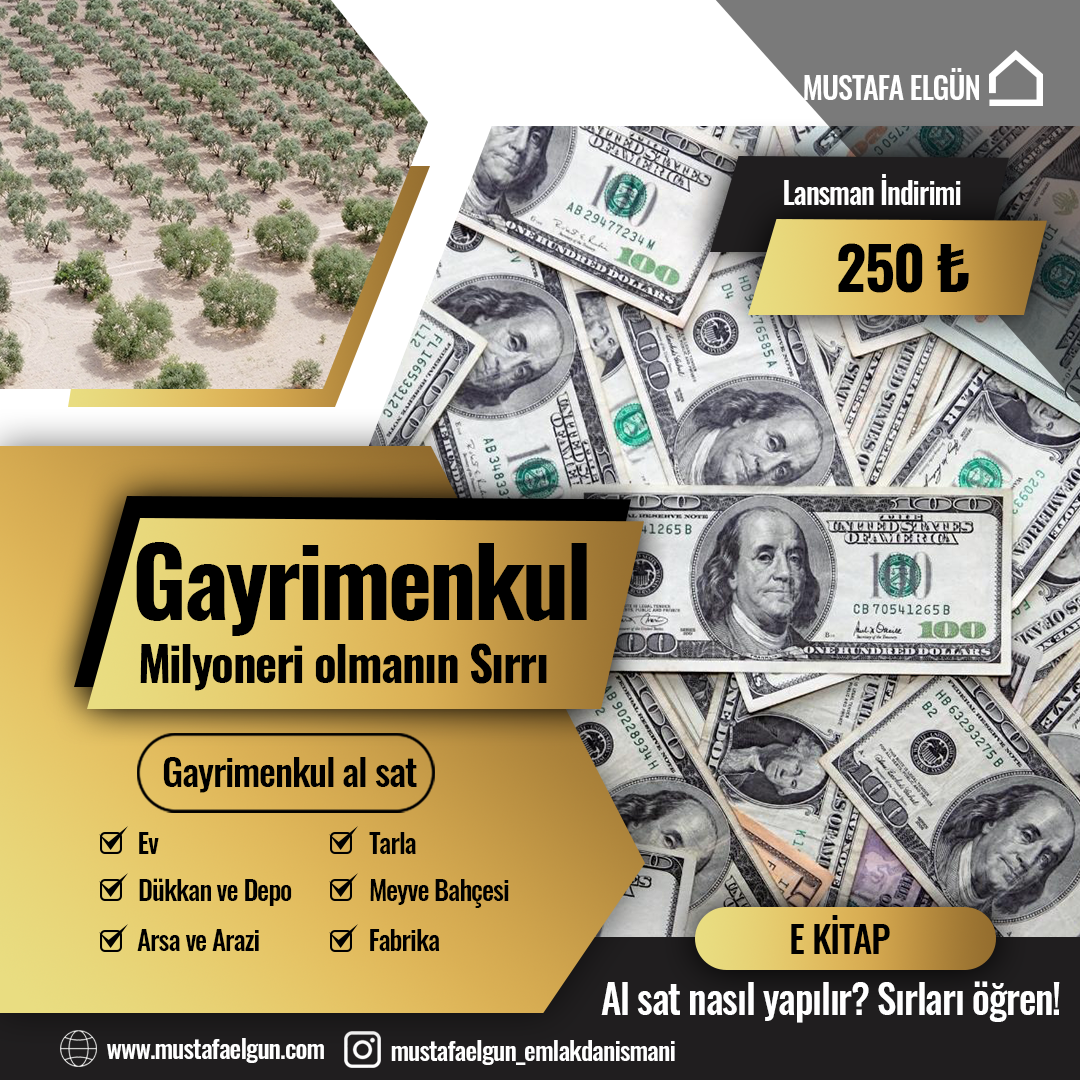 Gayrimenkul Milyoneri Olmanın Sırrı – Gayrimenkul Al Sat – Atölye Çalışması